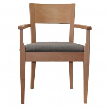 Madiera Arm Chair C615. Clear Natural Or Stain. Any Fabric